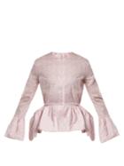 Loewe Liberty-print Peplum Blouse