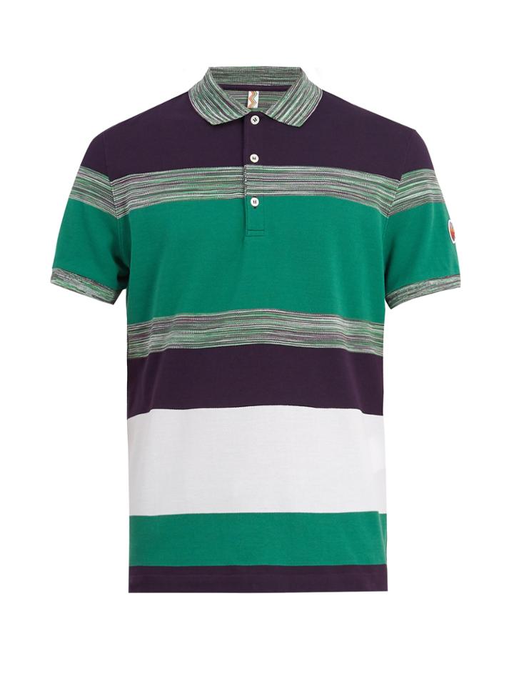 Missoni Mare Mutli-striped Polo Shirt