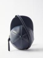 Jw Anderson - Cap Midi Leather Cross-body Bag - Mens - Navy