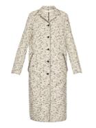 Nina Ricci Single-breasted Tweed Coat