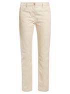 The Row Ashland Mid-rise Slim-fit Trousers