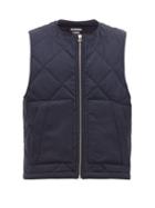 Matchesfashion.com Jacquemus - Romarin Padded Wool Gilet - Mens - Navy