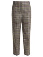 Tibi Lucas Checked Woven Trousers