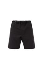 Matchesfashion.com And Wander - Belted Technical Shorts - Mens - Black