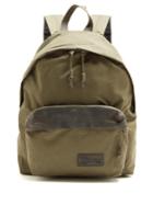 Eastpak Padded Pak'r&reg; Axer Leather And Canvas Backpack