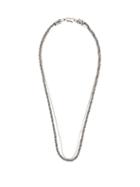 Matchesfashion.com Emanuele Bicocchi - Silver Double-chain Necklace - Mens - Silver