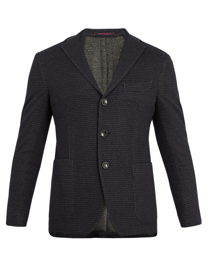 The Gigi Degas Single-breasted Wool-blend Blazer