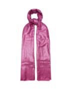 Matchesfashion.com Valentino Garavani - Logo-jacquard Twill Shawl - Womens - Pink