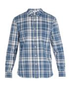 Frame Frayed-hem Cotton Shirt