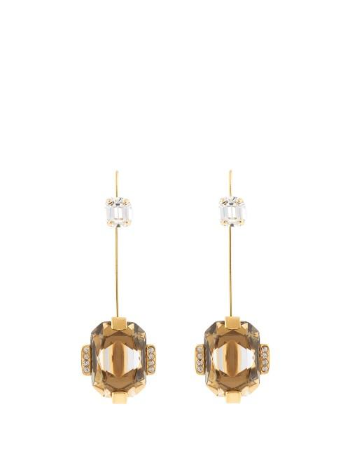 Marni Crystal-embellished Hook Earrings