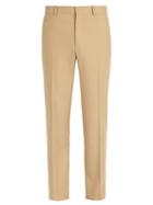 Matchesfashion.com Balenciaga - Sahara Wool Blend Trousers - Mens - Camel