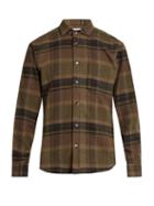 Inis Meáin Wool-blend Flannel Shirt
