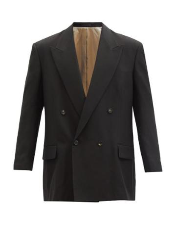 Mens Rtw Fear Of God - California Double-breasted Crepe Jacket - Mens - Black