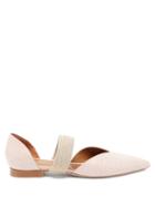 Malone Souliers - Maisie Crocodile-effect Leather Pumps - Womens - Pink