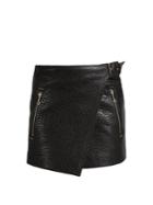 Isabel Marant Étoile Kakili Bubbled-leather Mini Skirt