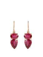 Irene Neuwirth Tourmaline & Rose-gold Earrings