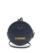 Matchesfashion.com Jacquemus - Le Pitchou Circular Leather Mini Bag - Womens - Navy
