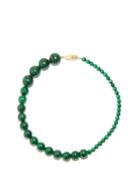 Ladies Jewellery Timeless Pearly - Malachite & 24kt Gold-plated Choker - Womens - Green