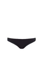 Matchesfashion.com Casa Raki - Flo Pebbled Low-rise Bikini Briefs - Womens - Black