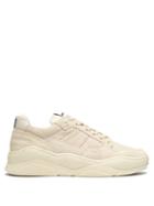 Matchesfashion.com Ami - Basket Suede Low Top Trainers - Mens - White Multi