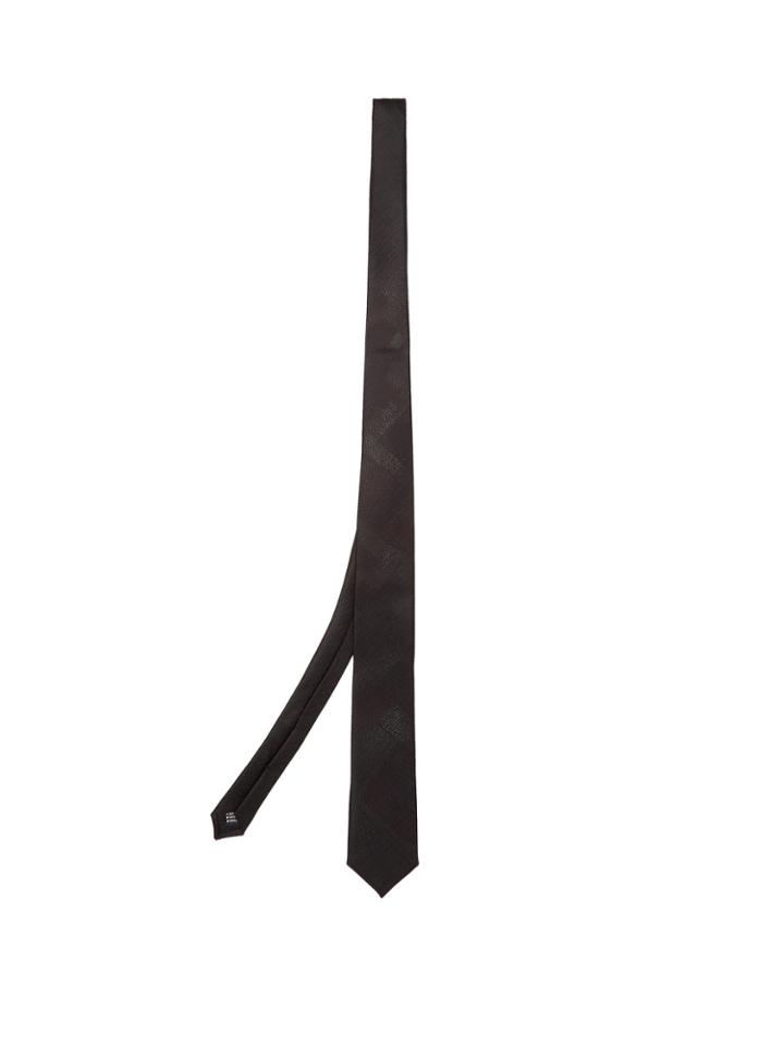 Title Of Work Silk-mesh Tie