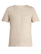 Massimo Alba Patch-pocket Crew-neck Cotton T-shirt