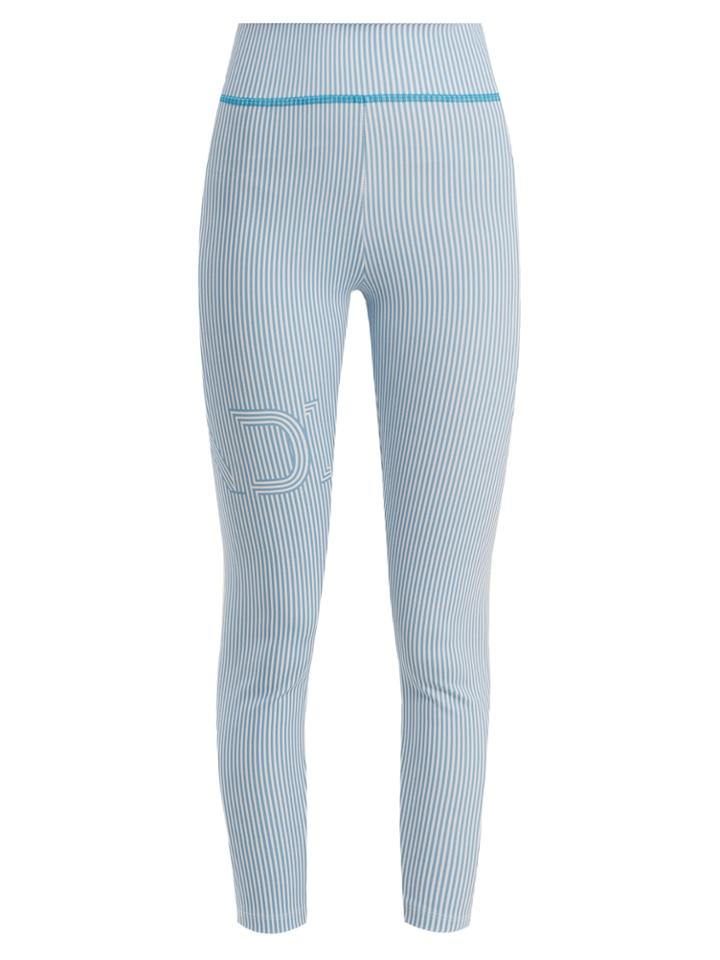 Fendi Striped Logo-print Performance Leggings