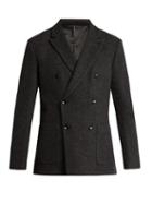 Helbers Unconstructed Double-breasted Blazer