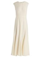 Gabriela Hearst Crowther Round-neck Sleeveless Midi Dress