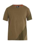 Matchesfashion.com P.e Nation - The Up Shot Crew Neck T Shirt - Mens - Khaki
