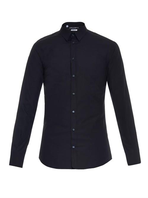 Dolce & Gabbana Gold-fit Cotton Shirt