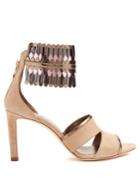 Jimmy Choo Klara 85mm Suede Sandals