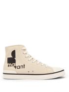 Matchesfashion.com Isabel Marant - Benkeenh High Top Canvas Trainers - Mens - White Multi