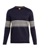 Paul Smith Striped Long-sleeved Crew-neck T-shirt