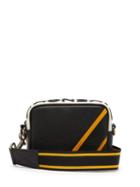 Matchesfashion.com Givenchy - Mc3 Leather Cross Body Bag - Mens - Black Yellow