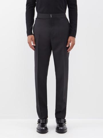 Givenchy - Wool-blend Slim-leg Trousers - Mens - Black