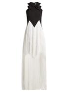 Givenchy Fringed Wool Gown