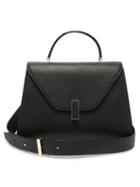 Matchesfashion.com Valextra - Iside Large Leather Top Handle Bag - Womens - Black