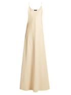 The Row Vera Silk-cloqu Gown