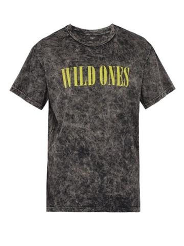 Matchesfashion.com Amiri - Wild Ones Cotton Jersey T Shirt - Mens - Multi