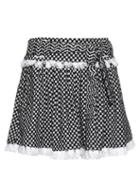 Dodo Bar Or Michaella Scarf-print Cotton Skirt