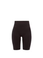 Matchesfashion.com Prism - Open Minded Technical Cycling Shorts - Womens - Black