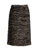 Simone Rocha Textured-tweed Skirt