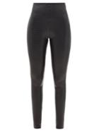 Commando - Crocodile Effect Faux-leather Compression Leggings - Womens - Animal