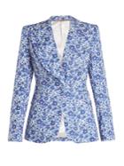 The Vampire's Wife Liberty Floral-print Notch-lapel Jacket