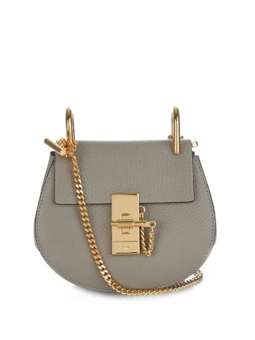 Chloé Drew Nano Leather Shoulder Bag