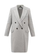 Matchesfashion.com Max Mara - Alba Coat - Womens - Grey