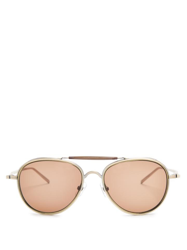 Matsuda Aviator-frame Sunglasses