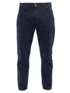 Ymc - Tearaway Relaxed-leg Organic-cotton Jeans - Mens - Navy