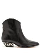 Isabel Marant Dawyna Western Leather Ankle Boot